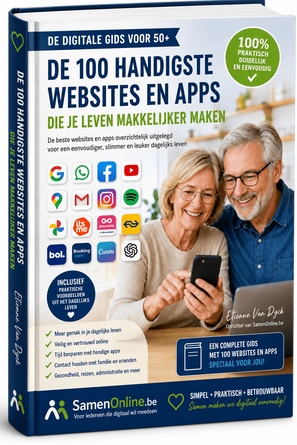 Gratis Digitale Gids - De 100 handigste websites en apps voor +50 - Samen Online