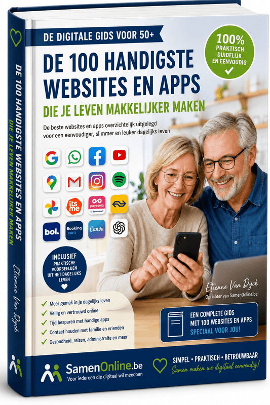 Gratis Digitale Gids - De 100 handigste websites en apps voor +50 - Samen Online