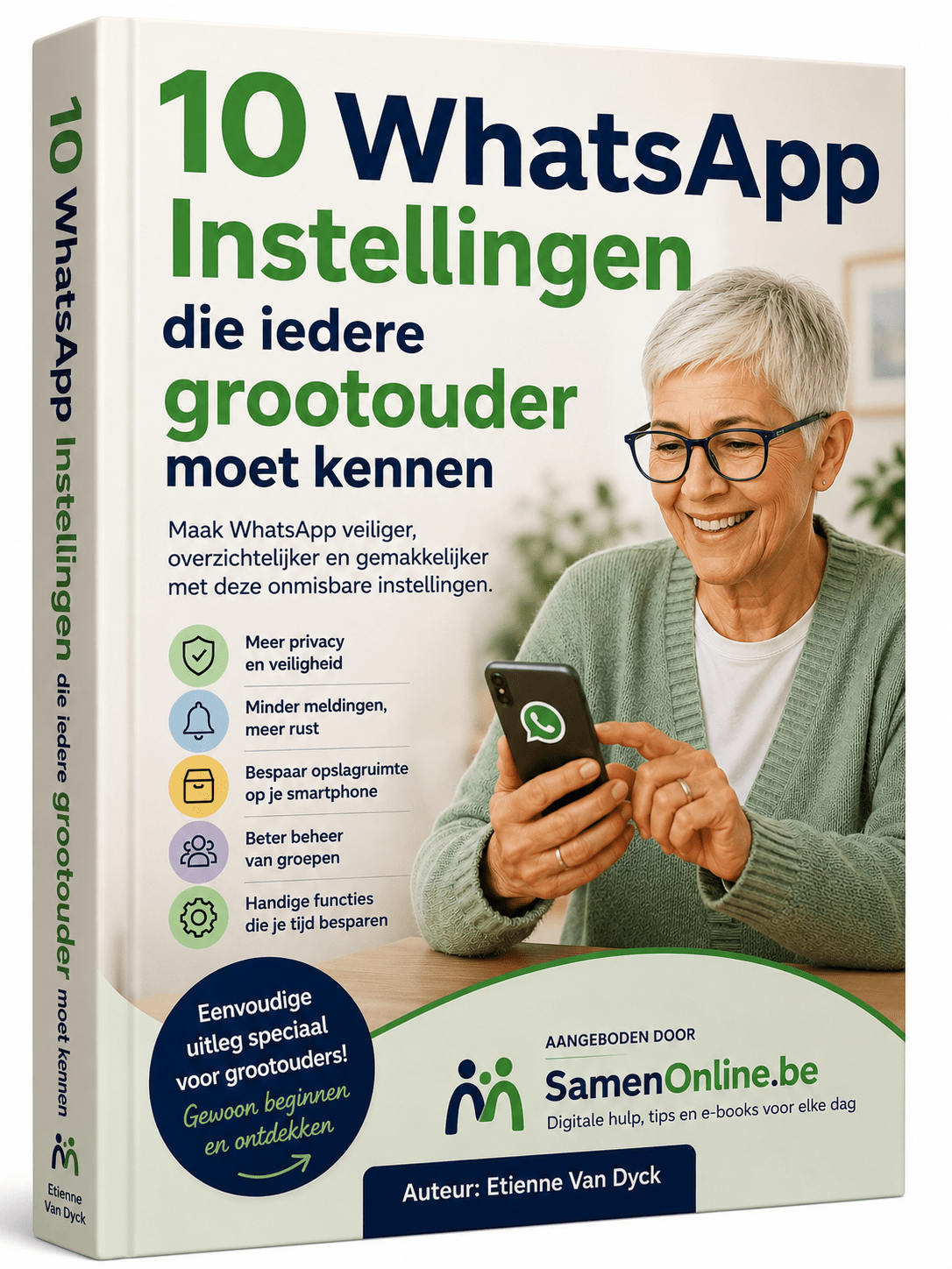 Gratis e-book - 10 WhatsApp Instellingen die iedere grooyouder Moet Kennen - Samen Online
