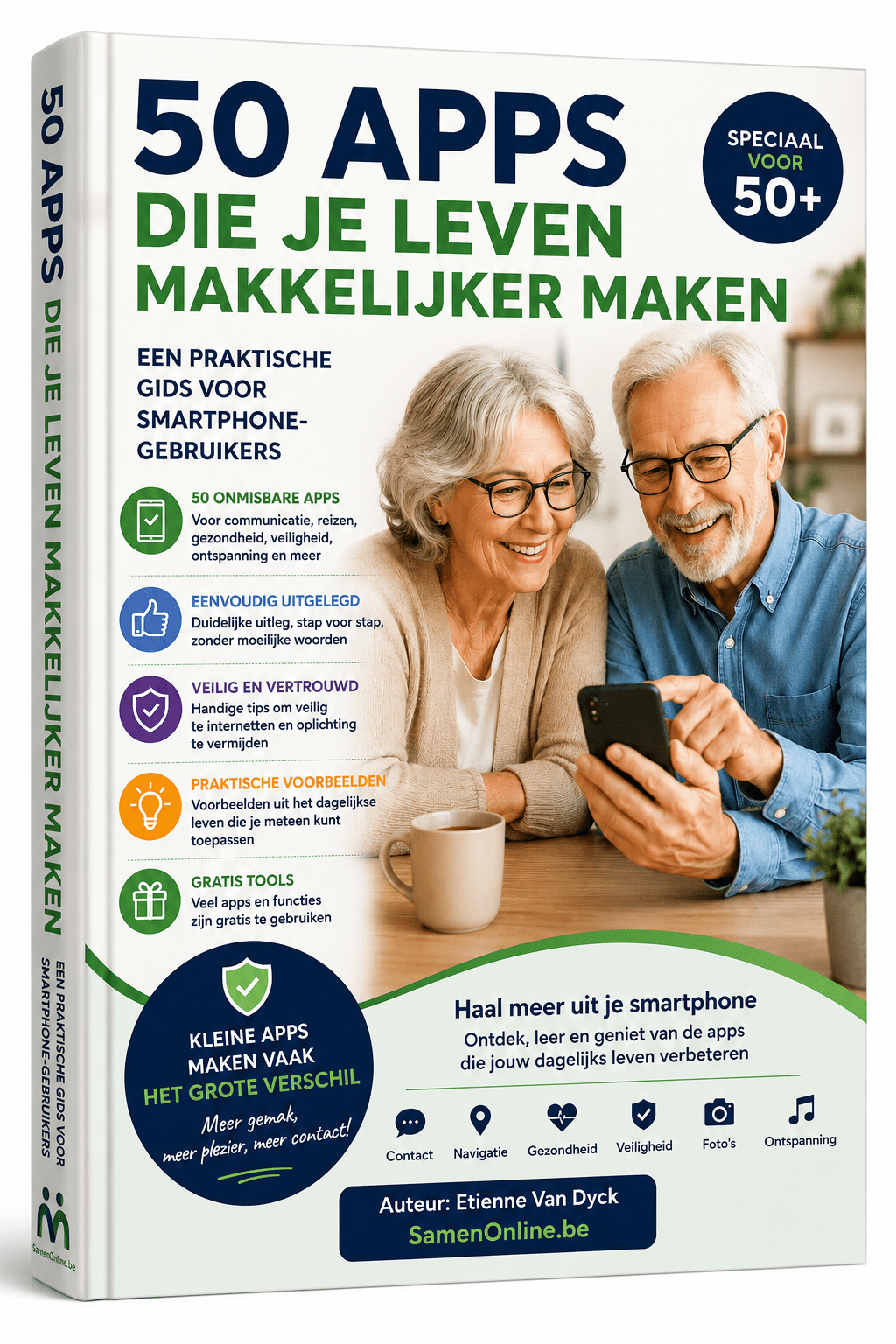 Gratis e-book - 50 Apps die je leven gemakkelijker maken - Samen Online