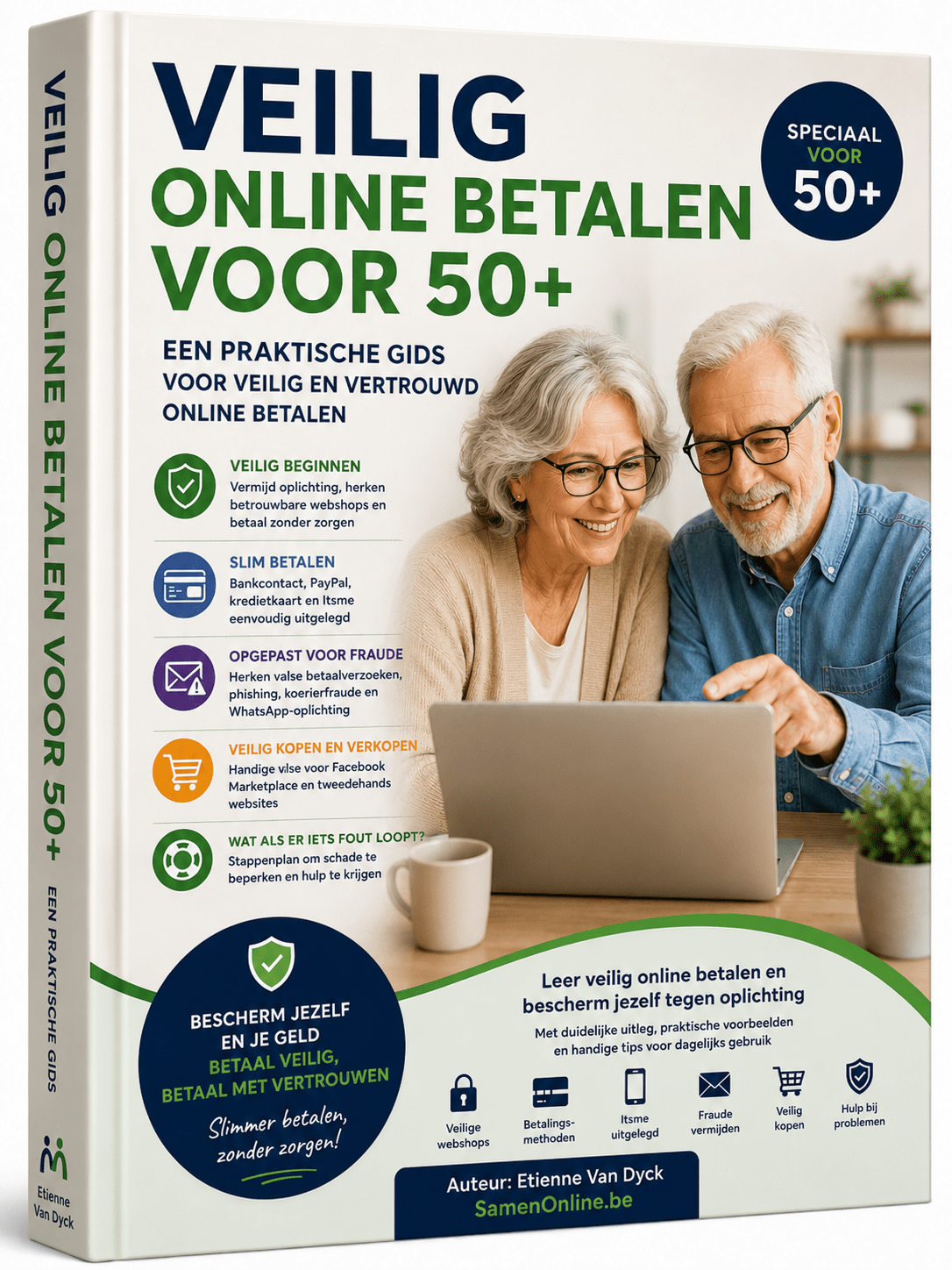 Gratis e-book - Veilig Online Betalen voor 50+ - Samen Online